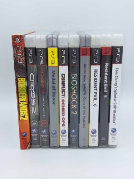 10 Stück Playstation 3 Spiele Bundle ab 18